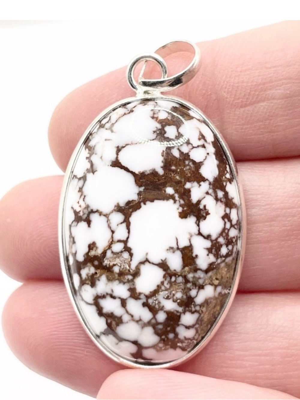 Wildhorse Jasper 925 Sterling Silver Pendant